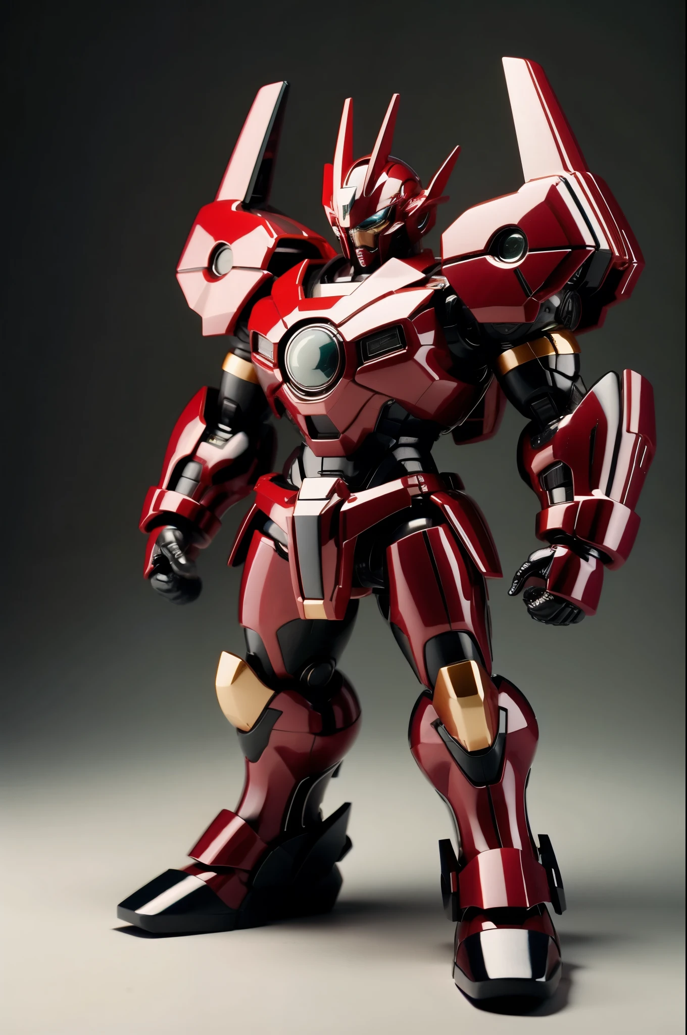 (masterpiece:1.2, Highest quality),(Very detailed),8K,wallpaper,Ultra-fine painting,Fictional super robot plastic model,Isometric 3D Diorama,Matte Paint