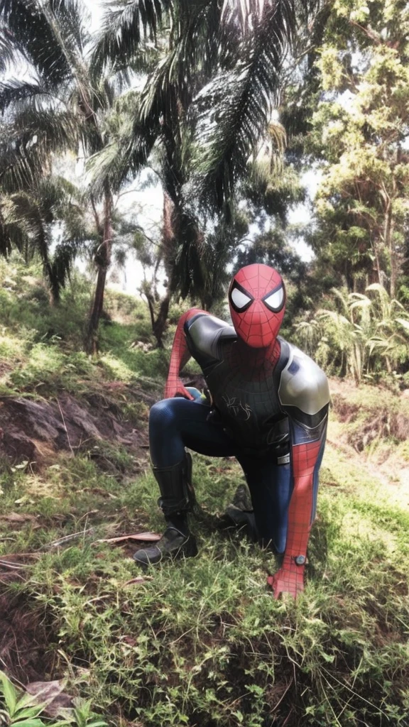 Spiderman cyberpunk