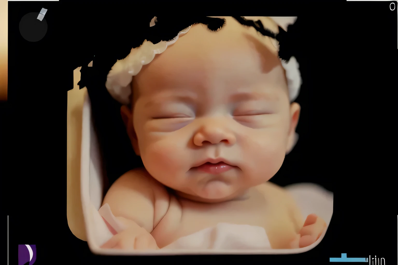 match picture, same angle, portrait, real baby, realistic baby face, sleeping smiling baby boy with small lips, baby lips, baby nose, sleeping baby, fetus, inside womb, rosy face, hd, realistic, cute, 8k, uhd, high quality, sharp focus, the composition beautiful rich and bright