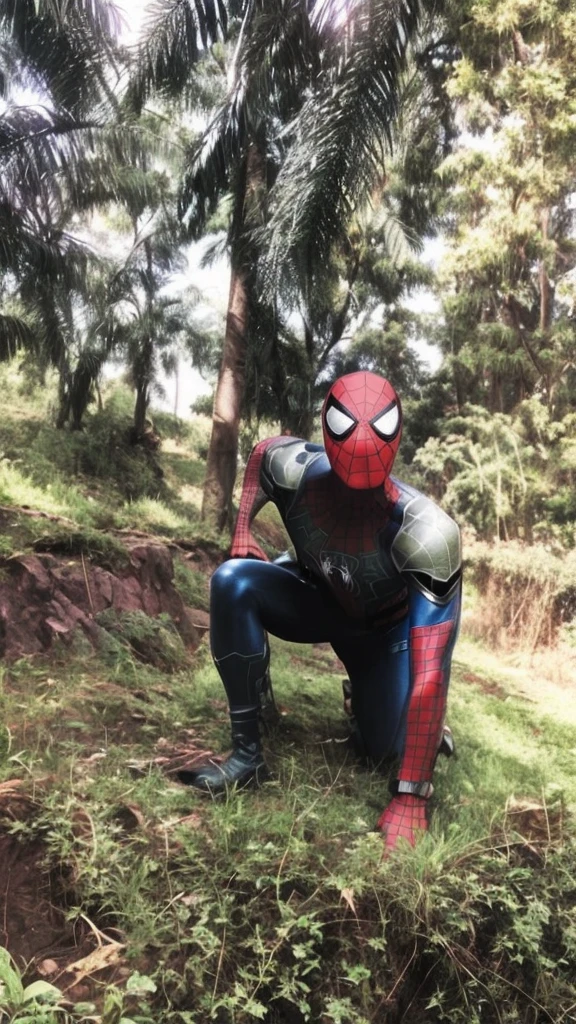 Spiderman cyberpunk