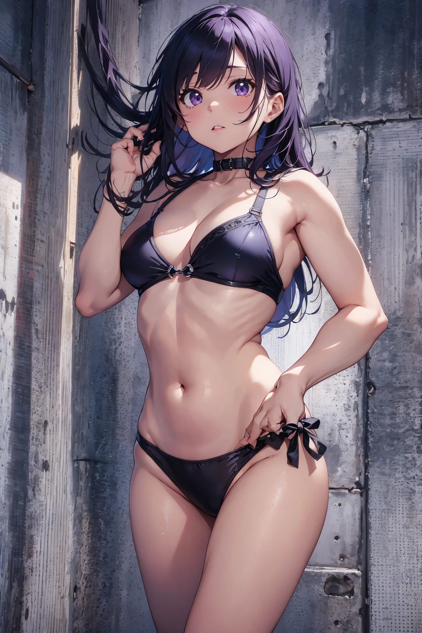 Purple haired girl drawn in high resolution Japanese anime style、whole body、Women in blue bikinis taking photos on a deserted beach, model bikini, , Young and cute gravure idol, Posing together in bras, Russian and Japanese mix, sakimichan, Asian woman, Wear a swimsuit, that&#39;that&#39;that&#39;that&#39;that&#39;that&#39;that&#39;that&#39;that&#39;that&#39;that&#39;that&#39;that&#39;It&#39;s hot with the shining sun, Japanese Model, Cute Core, sakimichan hdri, Young Gravure Idol, Chubby