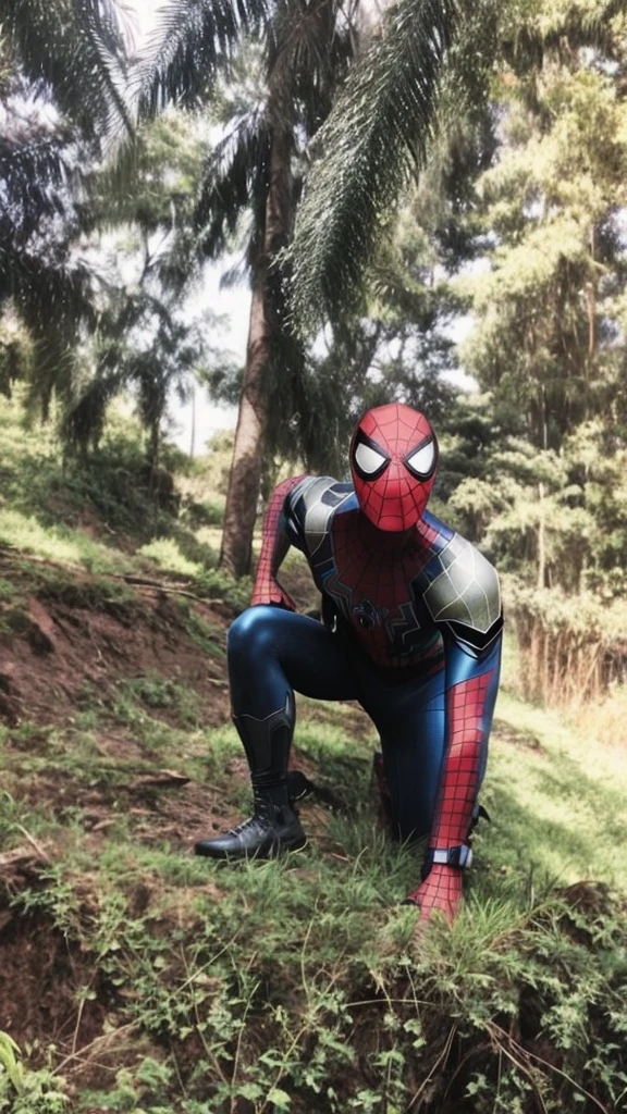 Spiderman cyberpunk