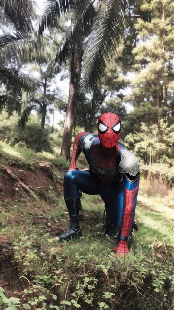 Spiderman cyberpunk