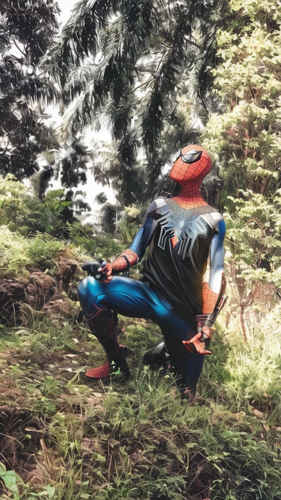 Spiderman cyberpunk