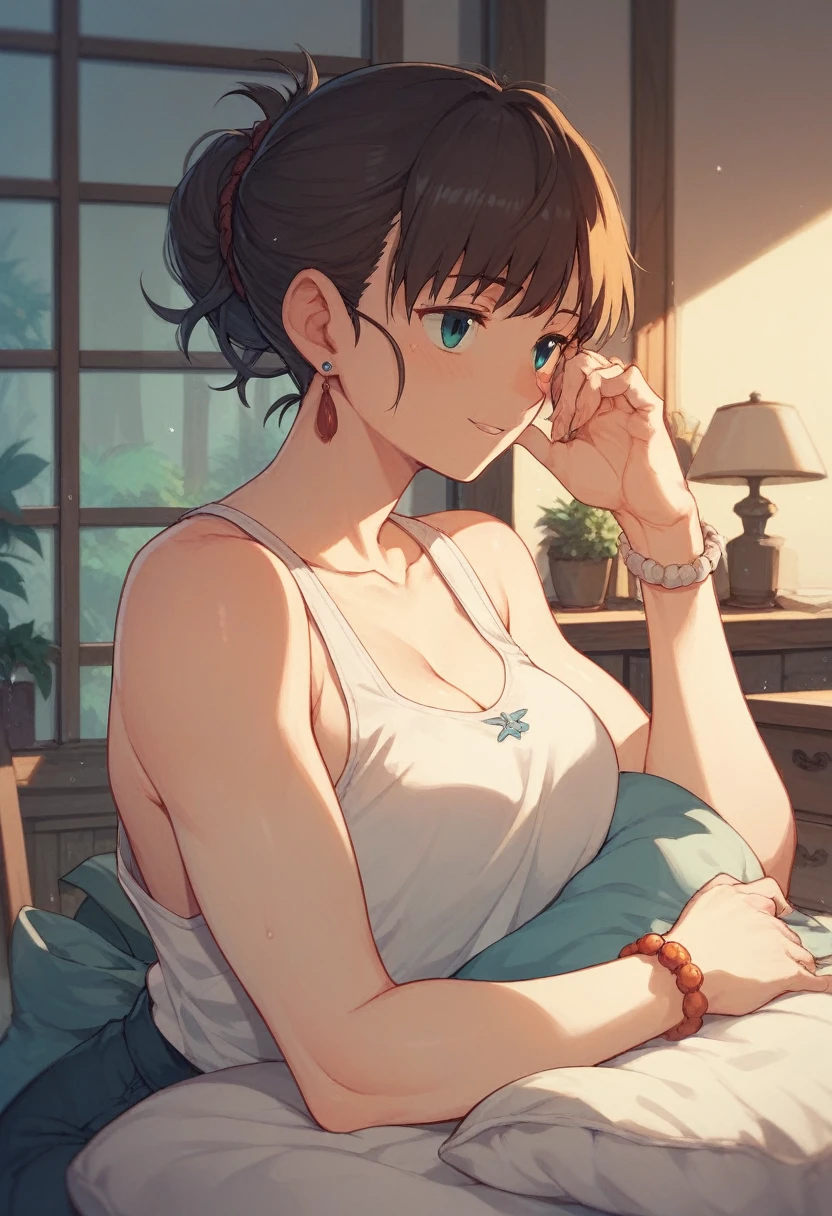 A studio Ghibli's female character.