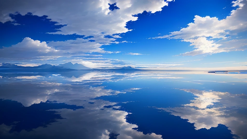 Clouds reflected in the lake water with boat, Amazing reflection of the sky, Beautiful reflection, Clear reflection, mirror like water, Mirror-like calm water, Beautiful reflection, Incredible reflections, Built on the Uyuni Salt Flats, Infinite reflection, Blue Reflection, In Salar de Uyuni, Beautiful sky, Awesome Wallpapers