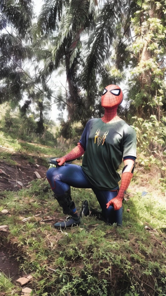 Spiderman cyberpunk