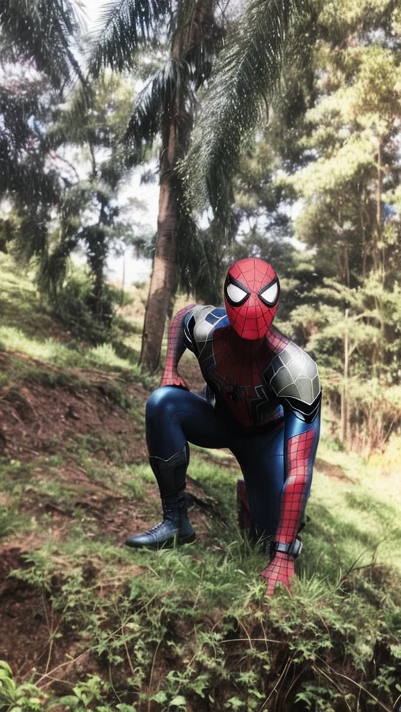 Spiderman cyberpunk