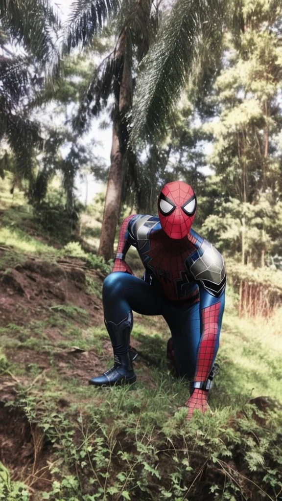 Spiderman cyberpunk
