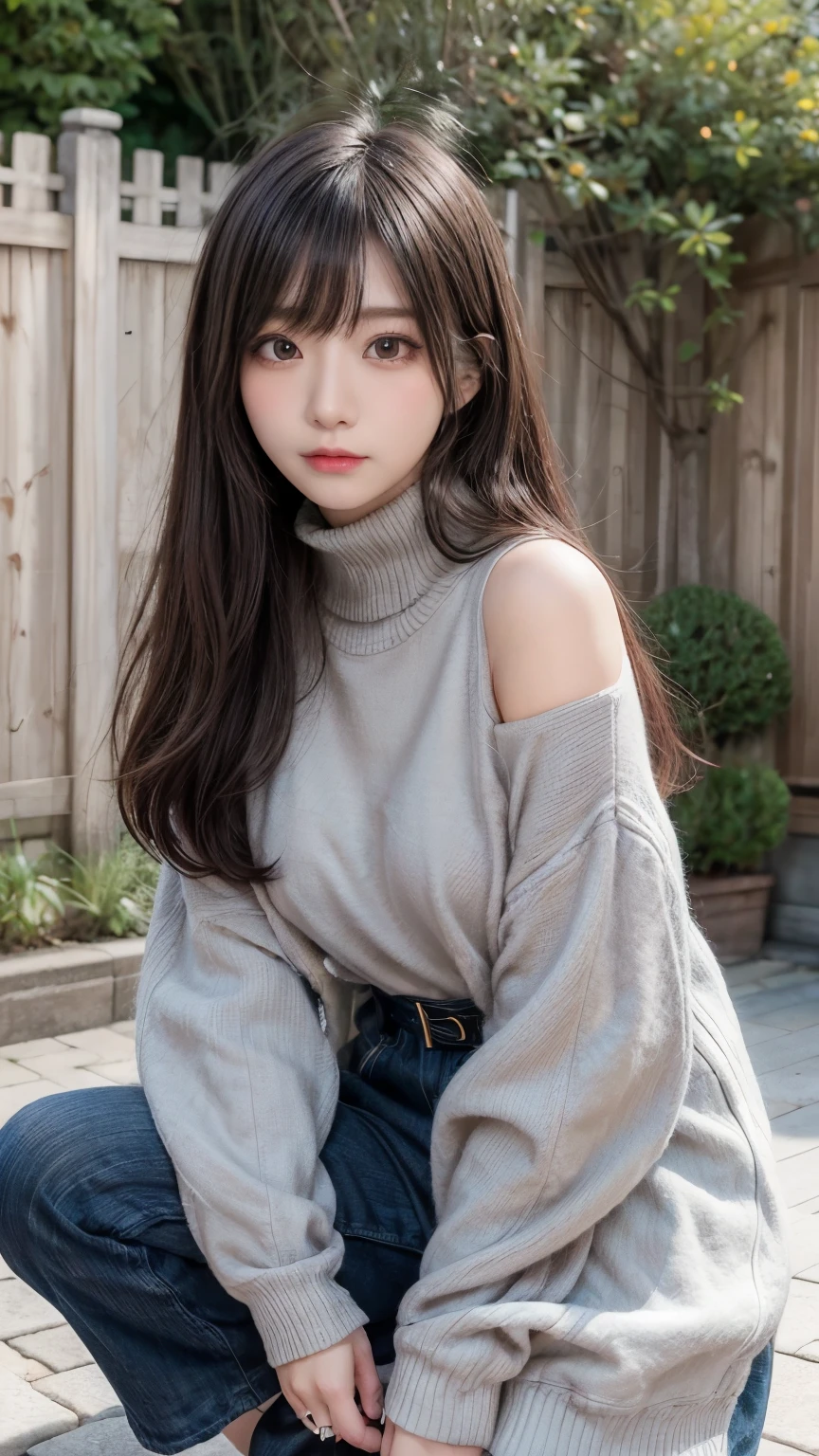 (最高qualityのディテール)、Realistic、8K Ultra HD、High resolution、(One Girl:1.2)、The 超detailedな、高qualityのテクスチャ、Intricate details、detailed、非常にdetailedなCG、高qualityの影、detailed 美しく繊細な顔、detailed 美しく繊細な目、Written boundary depth、Ray Tracing、20th generation、Cute K-Pop Girls、(The Face of Ulzan in Korea)、Thin face、(Urzan-6500-v1.1:0.6)、PurerosFace_v1、Glowing Eyes、Perfect body、 Viewer Display、(最高qualityのディテール:1.2)、Realistic、8K Ultra HD、High resolution、(One Girl:1.2)、The 超detailedな、高qualityのテクスチャ、Intricate details、detailed、非常にdetailedなCG、高qualityの影、detailed 美しく繊細な顔、detailed 美しく繊細な目、Written boundary depth、Ray Tracing、20th generation、Cute K-Pop Girls、(The Face of Ulzan in Korea)、Thin face、(Urzan-6500-v1.1:0.6)、cheek、Glossy Lips、、High resolution, Best image quality, 最高quality, Realistic, 超detailedな, Photo Real, 4K 8K Ultra HD Full Color RAW Photos, Fujifilm(Medium format), Hasselblad, Carl Zeiss, Incredible dynamic range photography(utility_art:Smooth-768:1.1),High resolution, High pixel count, 明確なdetailed, Clear images, Natural color reproduction, Noise Reduction, High fidelity, quality, Software Improvements, Upscaling, Optimized Algorithms, Professional-level retouching,
1. Oversized coat:
The coat is、Choose an oversized design that covers from shoulders to knees.。Color is classic navy or black、or warm khaki or beige, wait.、Choose colors that match the season。
2. Knitted sweater or turtleneck:
To protect yourself from the cold、Knitted sweater or turtleneckを選択してください。Match the texture and color of the knit to the coat.。
3. Wide leg pants:
For pants, Choose a wide-leg design、Combines ease of movement and style。Denim in dark tones or black trousers will look good.。
4. Knee-high boots:
What is included in an oversized coat、足首からふくらはぎまでカバーするKnee-high bootsとの組み合わせ。Boots are black or dark brown and chic.、Gives a stylish impression。
5. accessories:
Choose a simple gold or silver accessory、Add elegance to your outfit。for example、Long necklaces and large earrings are recommended.。
6. Handbags:
Handbags、Choose a color that matches the tone of your outfit.。Shoulder bags and tote bags are convenient and stylish。
7. Compensateと髪型:
Compensate, Choose natural colors that flatter your skin。Wavy Hair、By creating loose curls、Appeal to softness。