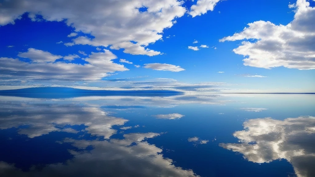 Clouds reflected in the lake water with boat, Amazing reflection of the sky, Beautiful reflection, Clear reflection, mirror like water, Mirror-like calm water, Beautiful reflection, Incredible reflections, Built on the Uyuni Salt Flats, Infinite reflection, Blue Reflection, In Salar de Uyuni, Beautiful sky, Awesome Wallpapers