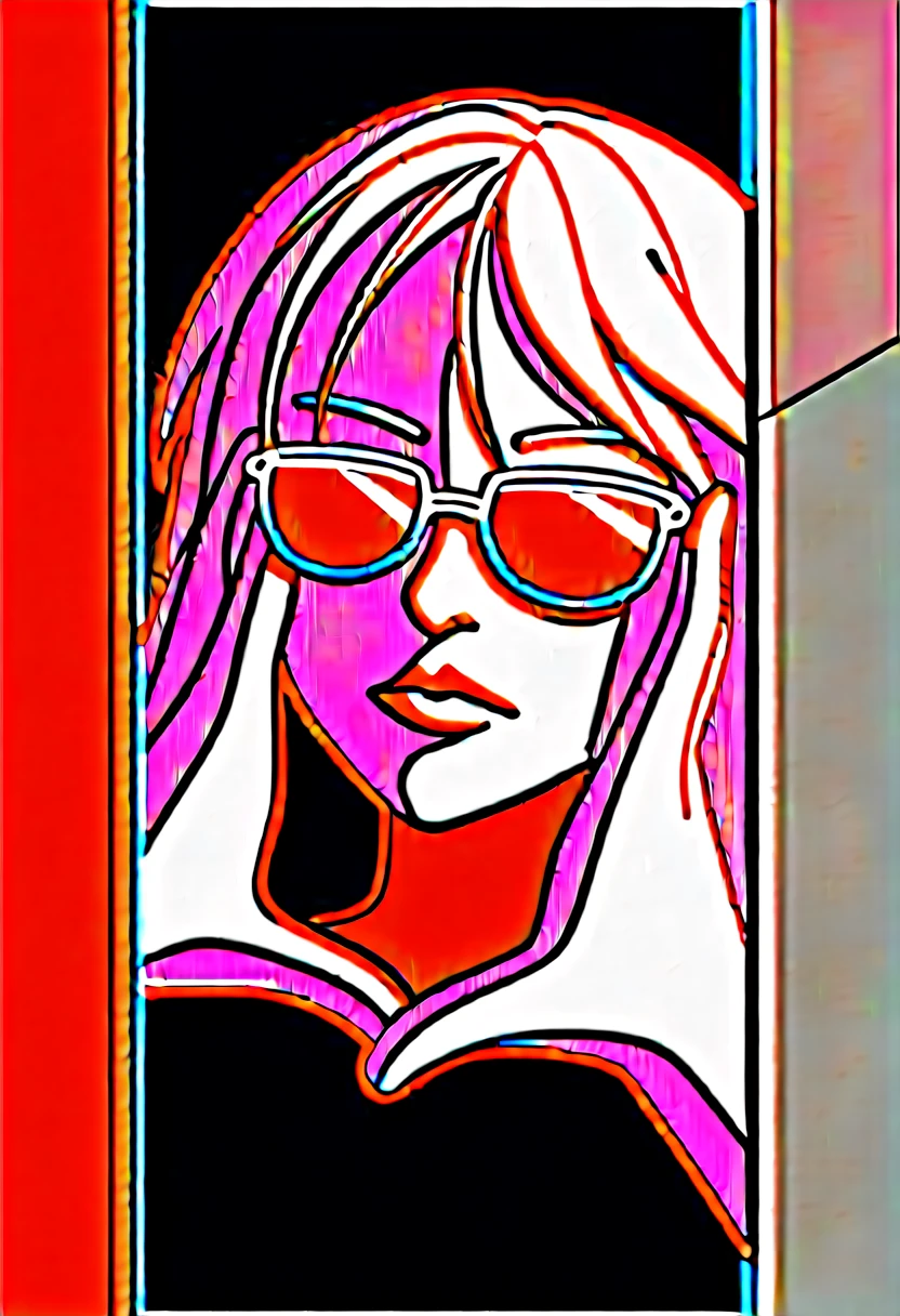 ((High Detail、light))、Messy white hair、Blue-green eyes、White eyelashes、Divine Light、Ray Tracing、trace、Optical illusion、Upper part of the body、Looking at the camera、masterpiece、((Super Detail、best quality、8K))、Jujutsu Sea Battle、Joey Joey、Black clothing、Surgery begins、Perfect black background、Calm look、Powerful presence、Mysterious atmosphere、(Strange moonshine、Ominous shadow、 Strong blue scent、 Intense red light、Symbolizes the power around him、Radiate magical energy、Mysterious Artifacts、Ether-like granules、Dynamic poses、Epic soundtrack、(((Detailed hands)))、sunglasses