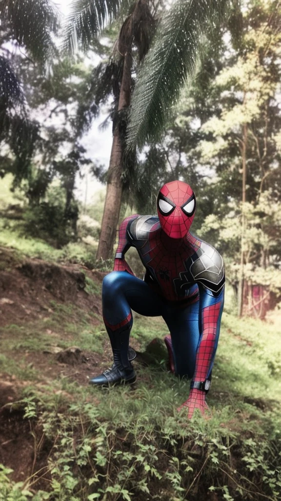 Spiderman cyberpunk