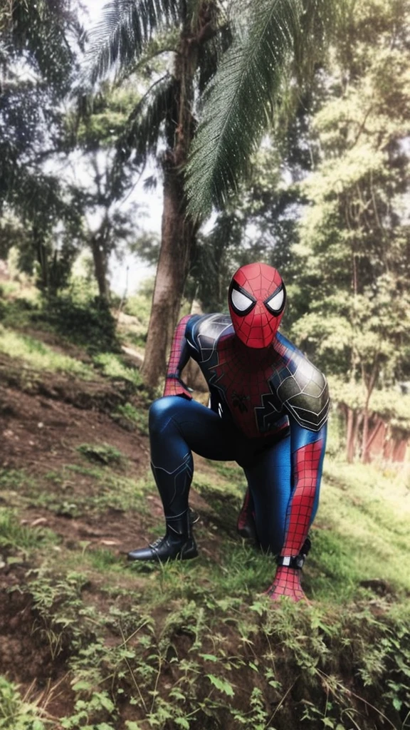 Spiderman cyberpunk