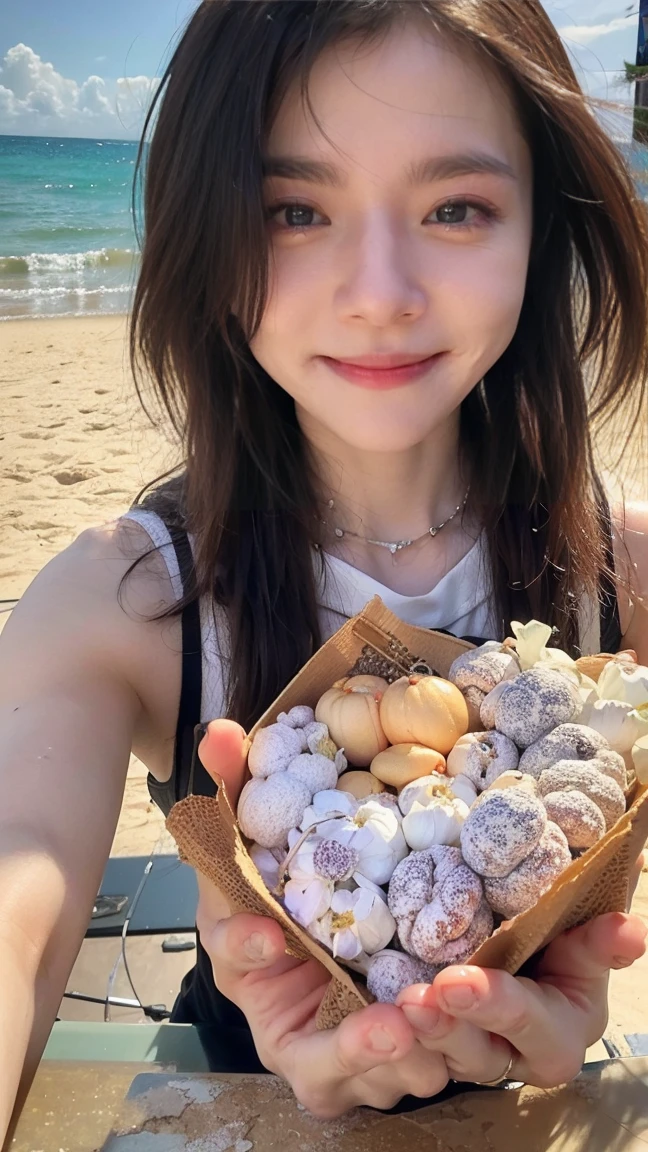 woman eat ice cream in beach, sofa, sunset, Beautiful ukrainian hot girl, a sexy girl, a beautiful, big large breasts, photo of a beautiful, Young sexy woman, beautifully soft lighting, The Goddess, woman, large bare breasts, detailed eyes and face, beautiful detailed eyes, beautiful detailed lips, extremely detailed eyes and face, Sexy young woman, sensual woman, soft portrait shot 8 k, gorgeous soft lighting