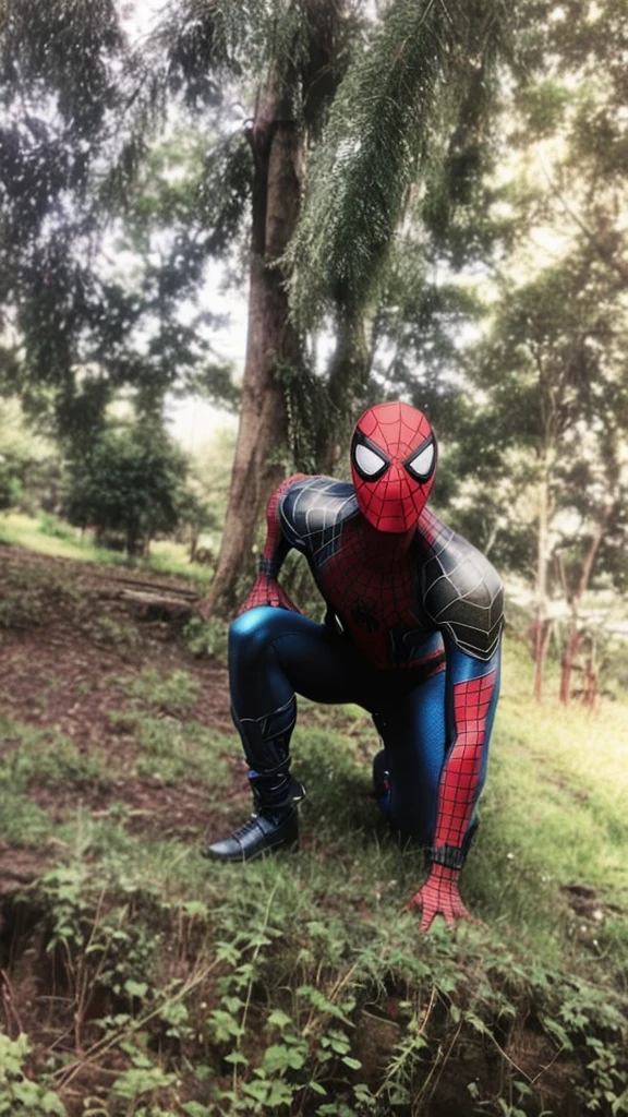 Spiderman cyberpunk