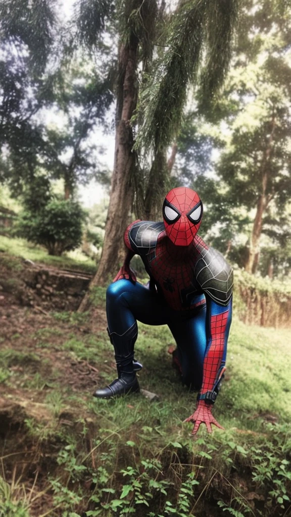 Spiderman cyberpunk