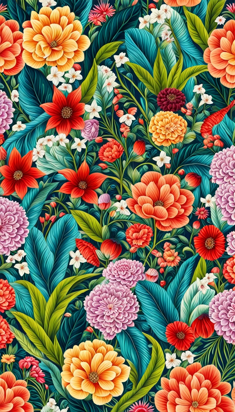 Best quality, masterpiece, ultra high res, (photo realistic:1.4), surrealism, dream-like, ((abstract art)), vector arts ((((white background)))) (century botanical illustration) a close up of a floral pattern with a unicorn and flowers, an ultrafine detailed painting inspired by Théodore Rousseau, trending on shutterstock, maximalism, perfect maximalistic composition, chinoiserie pattern, whimsical and psychedelic, surreal psychedelic design, neon floral pattern, dark flower pattern wallpaper, mythical floral hills, raqib shaw, ornate floral || (embroidery) seamless pattern, Best quality, masterpiece, ultra high res, (photo realistic:1.4), surrealism, dream-like, ((abstract art)), vector arts, ((white background)) a close up of a floral pattern on a white background, floral wallpaper, ornate floral, floral pattern, floral explosion, floral! intricate, floral flowers colorful, chinoiserie pattern, flowery wallpaper, floral renewal, with colorful flowers and plants, floral dream, garden flowers pattern, floral patterned skin, floral design, floral motives, boho floral vines