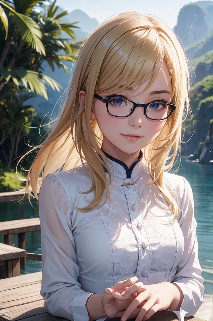 ((highest quality)), ((masterpiece)), (be familiar with), (((perfect face))), Photorealistic anime girl rendering, a surreal , surreal , 2b, 2b, Cute 3d anime girl rendering, Smooth anime CG art, April rendering, [ 4K photorealism ]!!, game CG, [ 4K photorealism ]!!!、Glasses、shortcut、((fluffy hair))、((big breasts))、half visible nipples、Raise your arms and show your sides、Upper body、blonde、((naked))、looking at the photographer、Lift your chest with your arms、look back、Are fat、sensual face、teeth grinding、Wet hair、Are crying、(((shiny nipples)))、short ponytail、(((I can see the ribs)))、