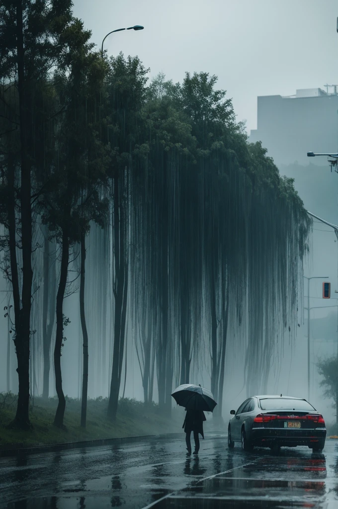Acid rain 
