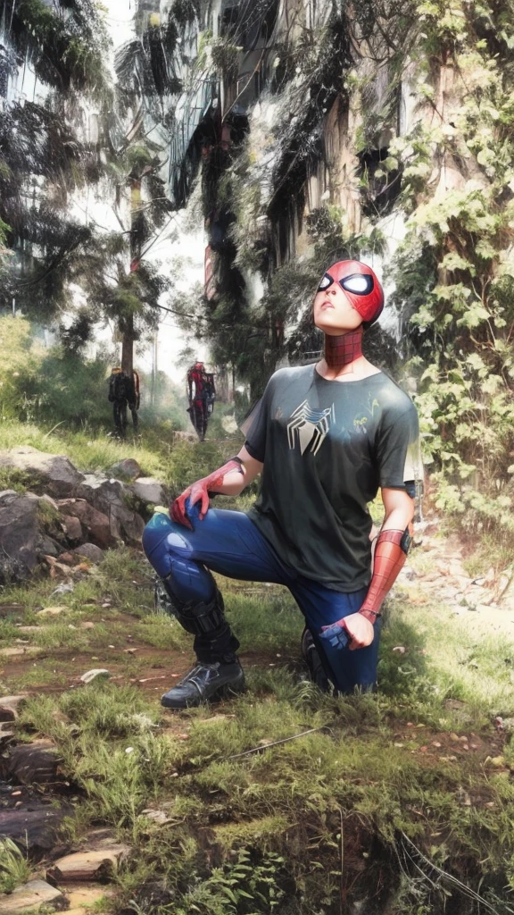 Spiderman cyberpunk