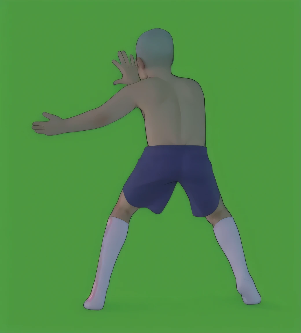 boy on his back
