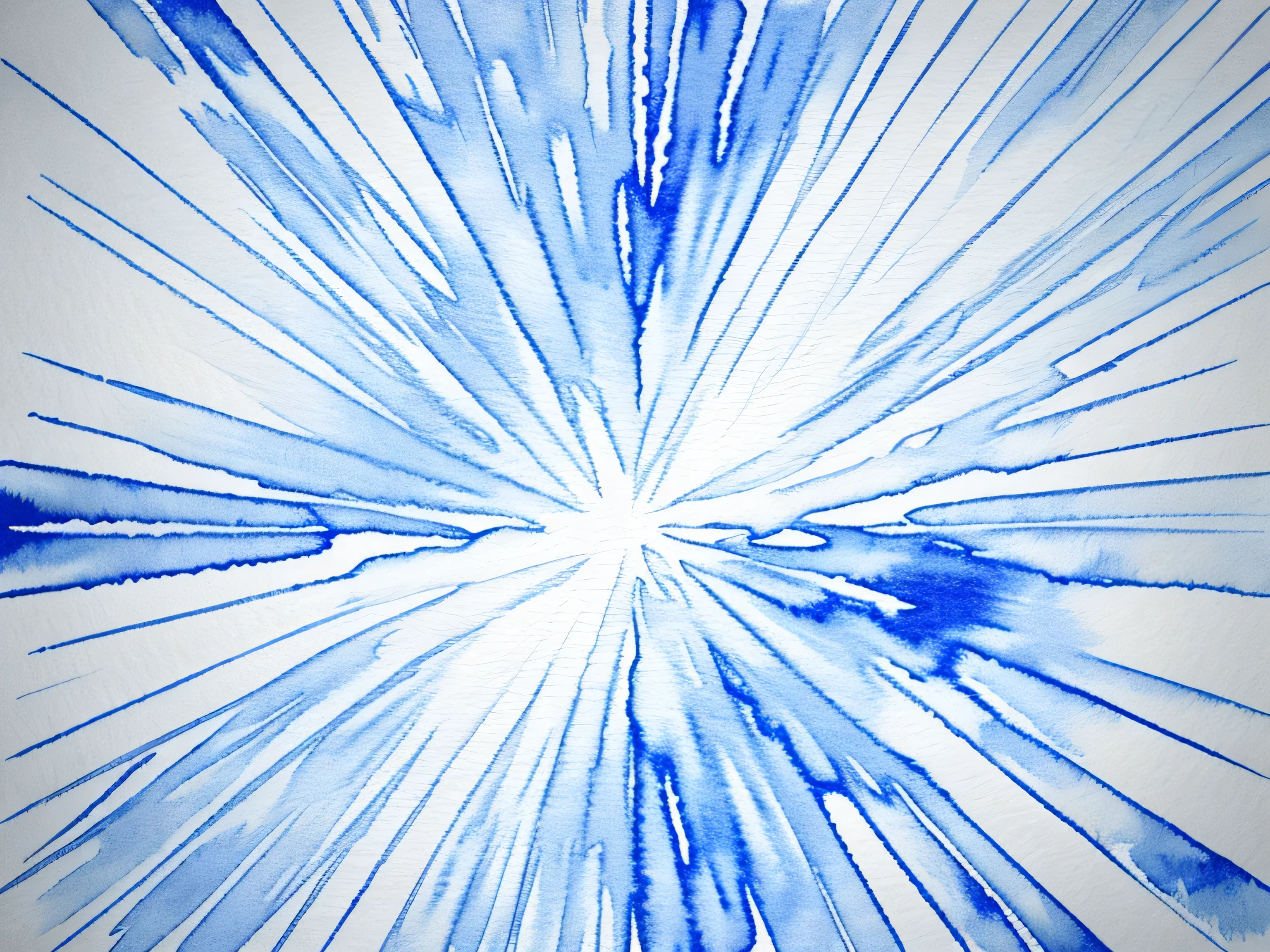 Vector japanese geometric seamless pattern background, Watercolor vibration blue and white