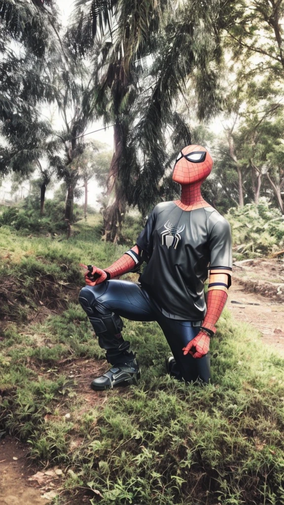 Spiderman cyberpunk