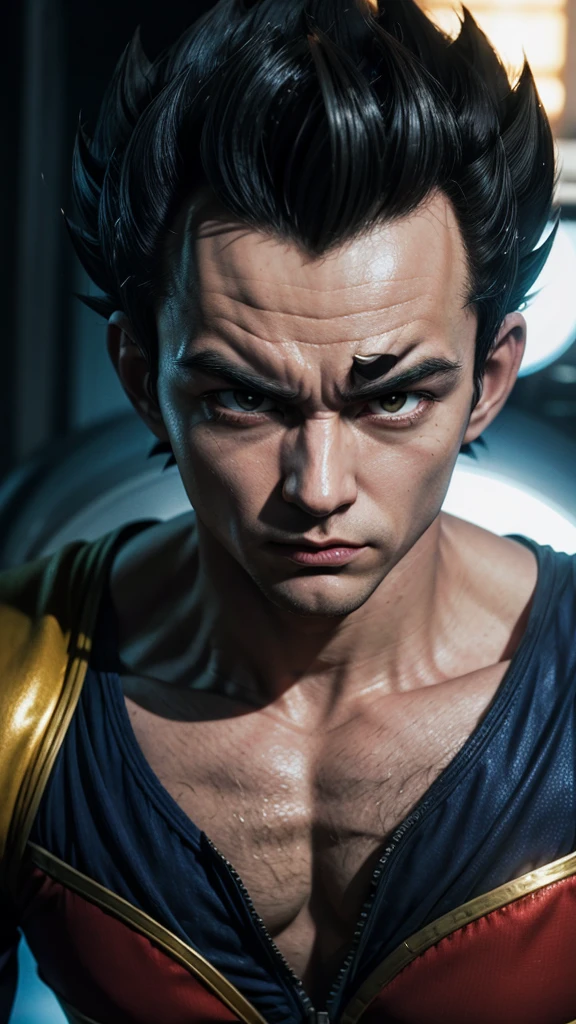 Vegeta men, from Dragon Ball Super, realist, 4k
