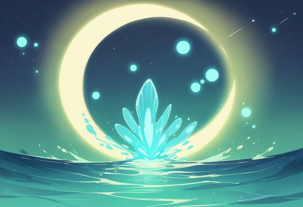 Full moon and starry beach, makes the sea area Glowing Water, Glowing Water, Magical Beach, blue Bioluminescence, bright blue Glowing Water, filled with Bioluminescence, Magical Ocean, Bioluminescence, Bioluminescenceする glow, Bioluminescenceする, Glow Wave, Moonlight glow