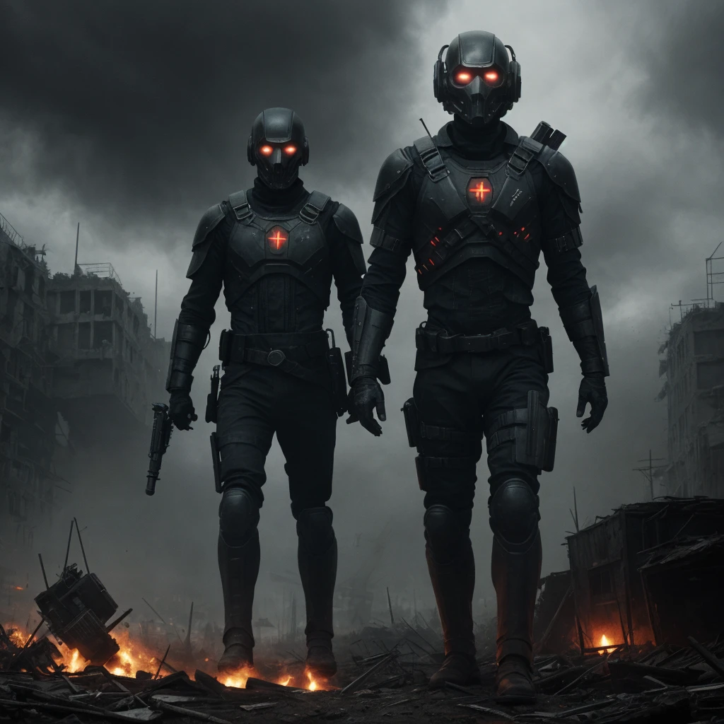dystopia, darkness, Death, corporations kill people