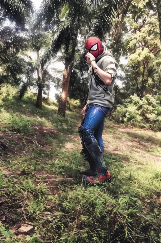 Spiderman cyberpunk