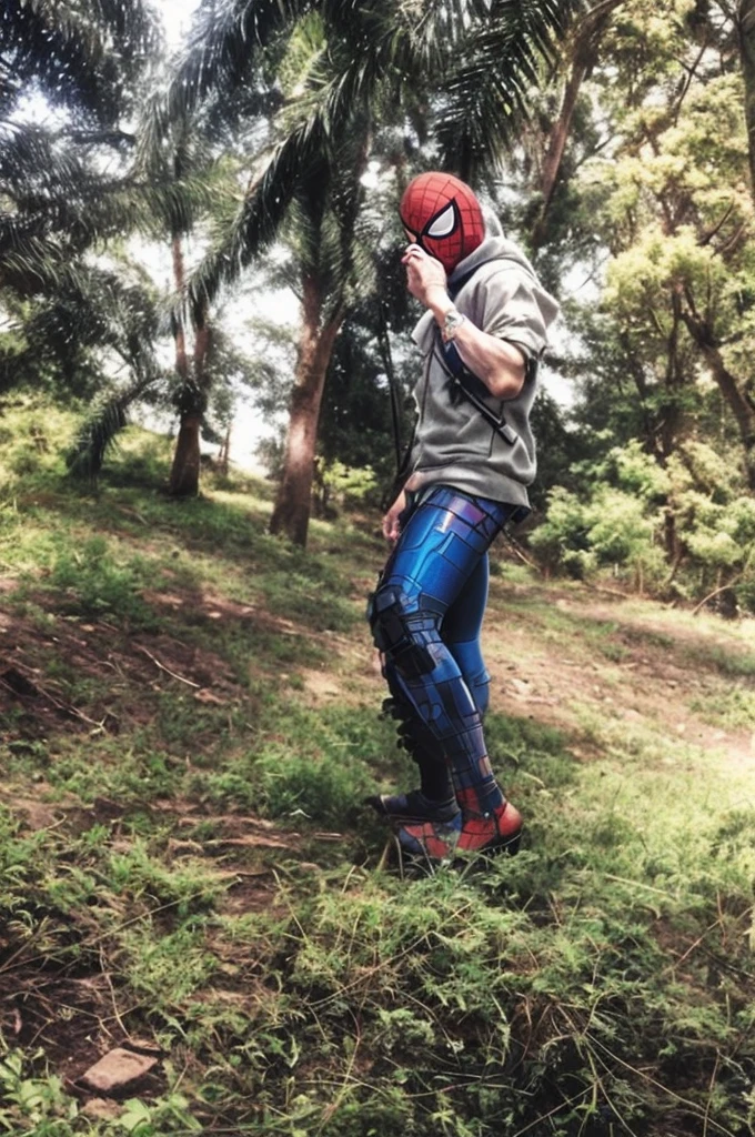 Spiderman cyberpunk