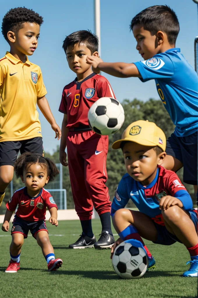 Paw patrol playing soccer