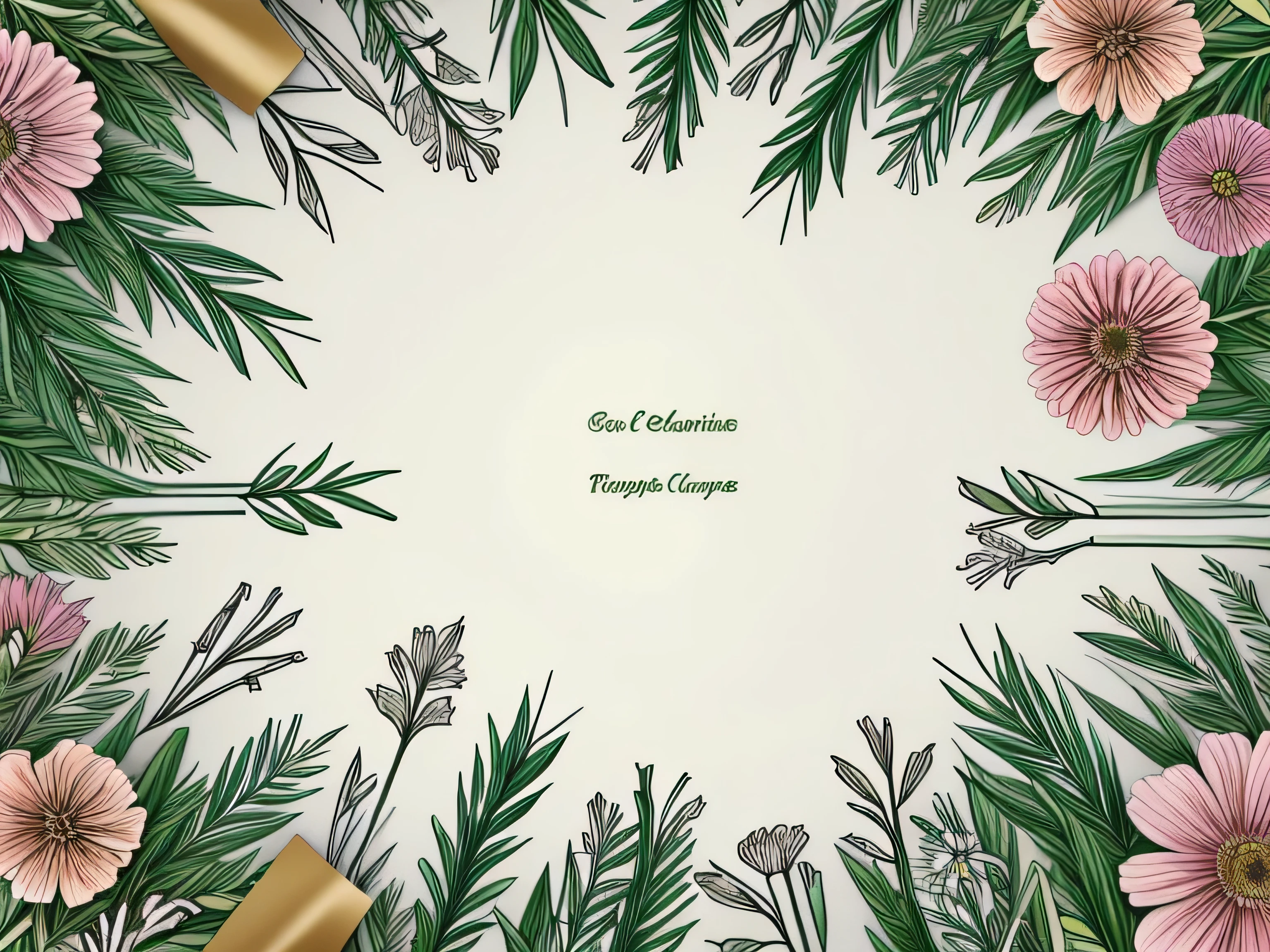Wrapping paper design,pattern,repeated elements,Flowers and Grass,plant