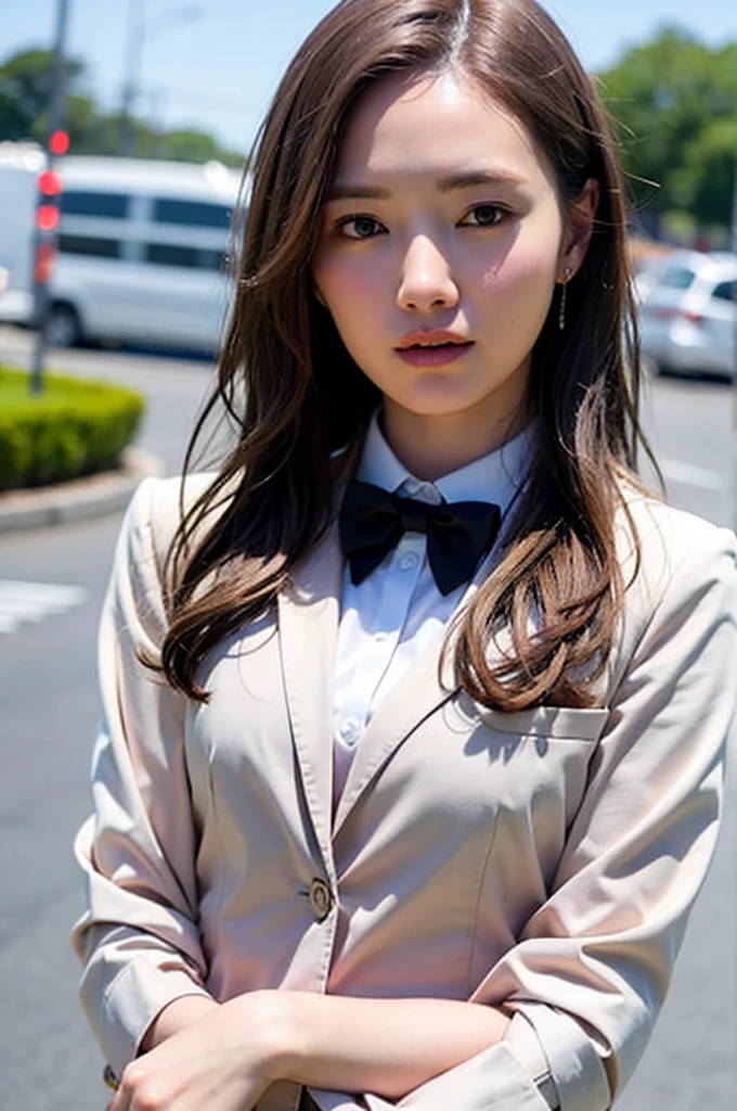 Wear a blazer uniform