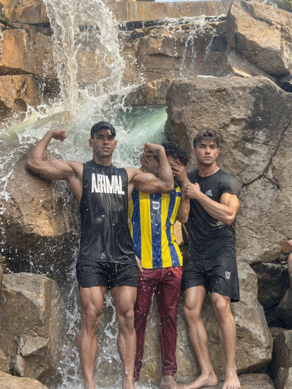 Muscular body and good lighting
