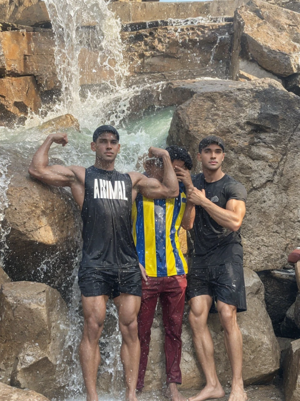 Muscular body and good lighting