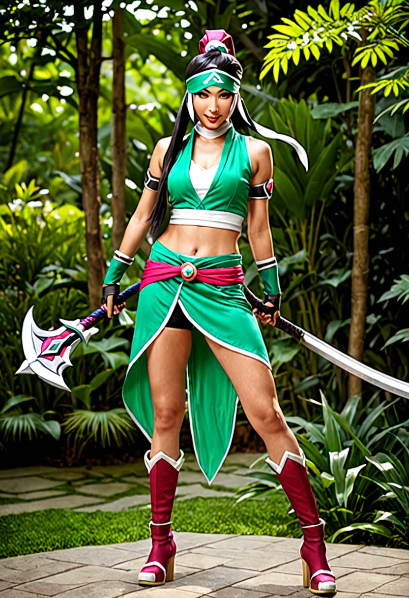 make akali from league of legends game