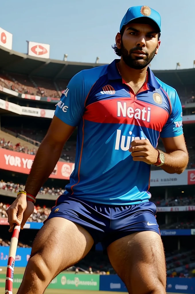 Create a YouTube banner of Yuvraj Singh