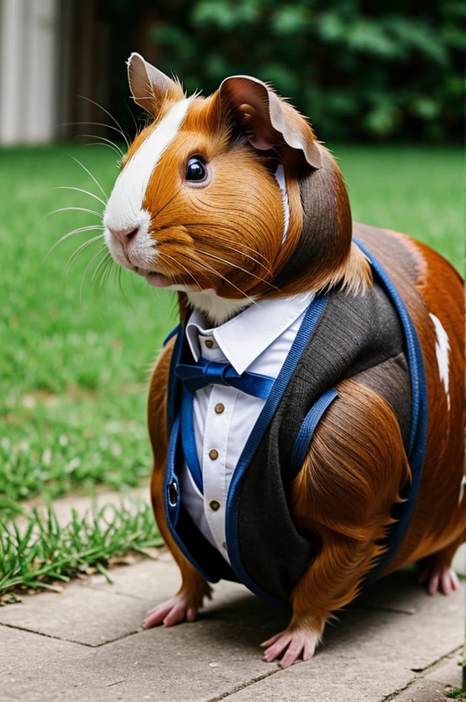 I want a guinea pig with a vest
