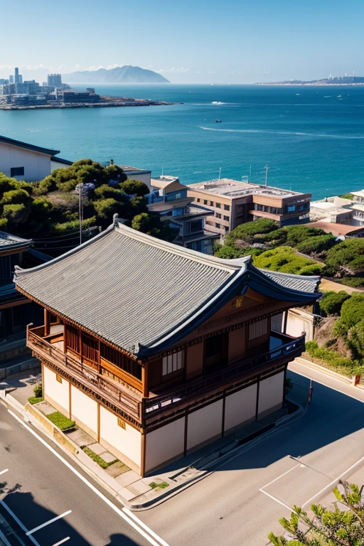 Ijinkan,Kobe,Western-style building,Hilltop,Overlooking the sea