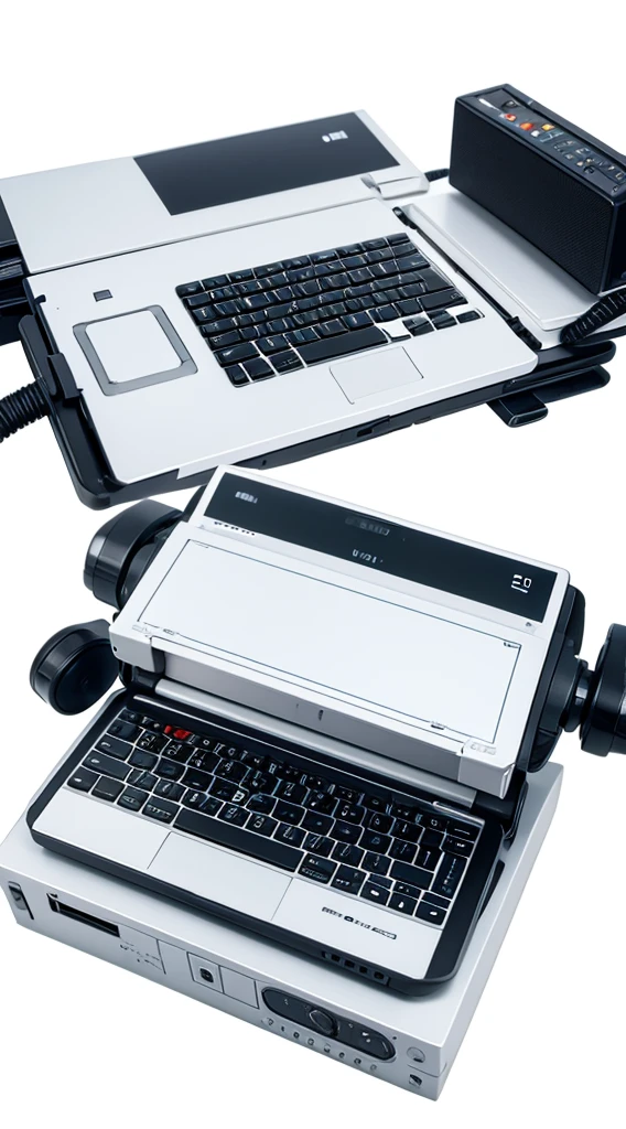 White background,Technological devices,Mechanical feel