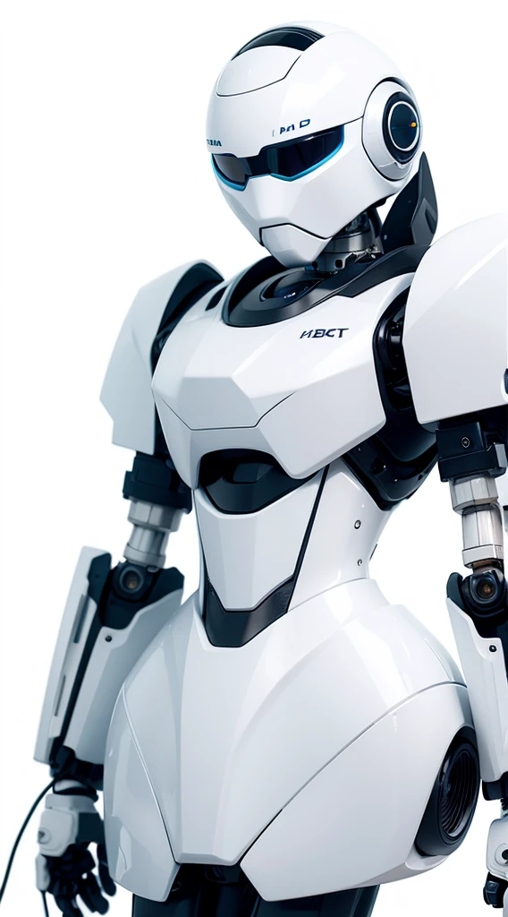 White background，Robot