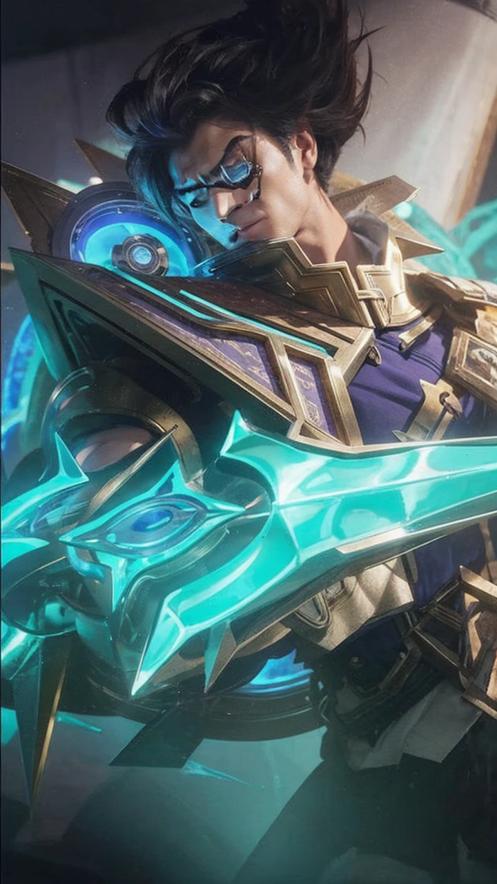 Men face