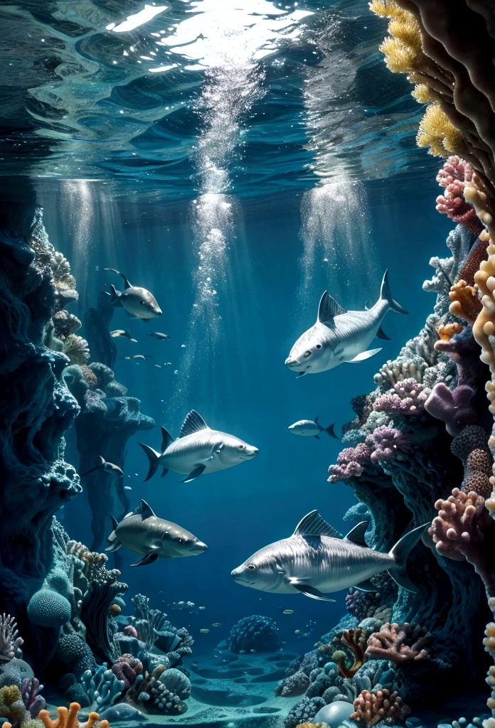 Fantastic、Real、In the water、Sea、Fictional creatures、Swimming