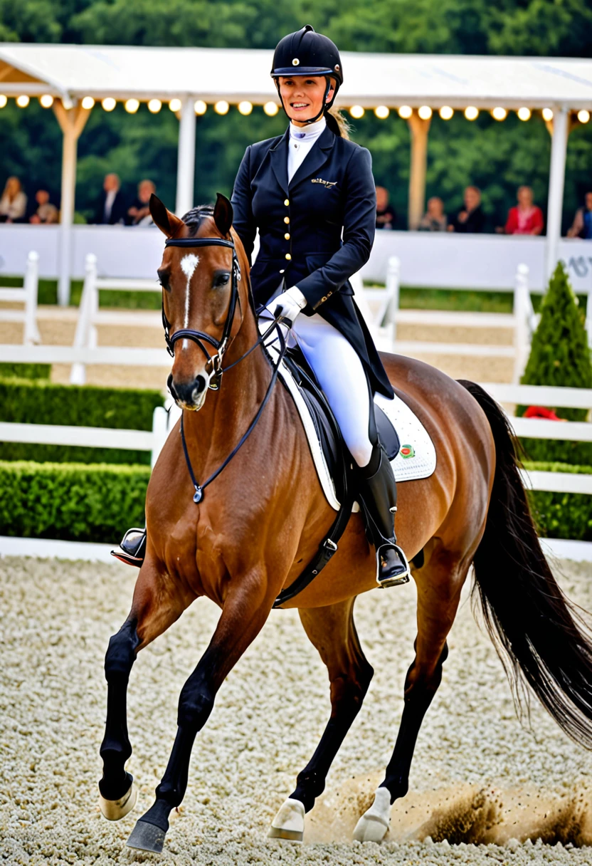 Dressage rider Domina Governnante mix 