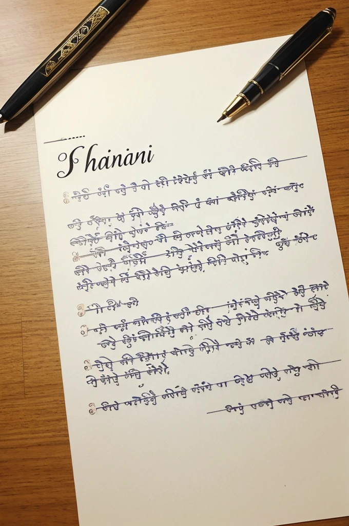 A name of srijan srivastava writing with clasical font