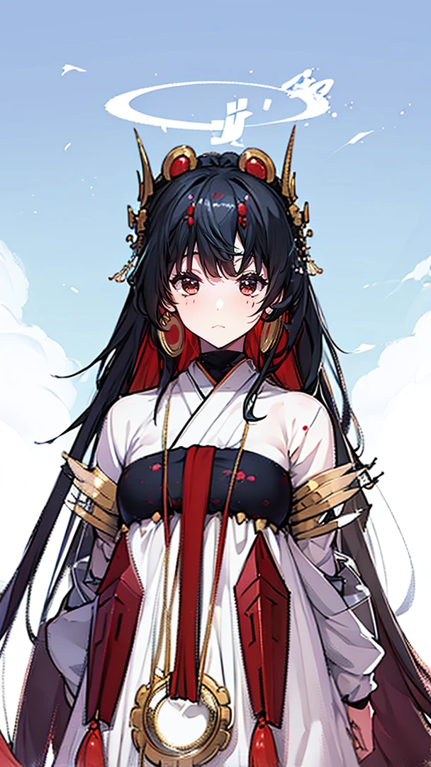 1girl,cute, Japanese dress,long gray hair,lucia pgr.