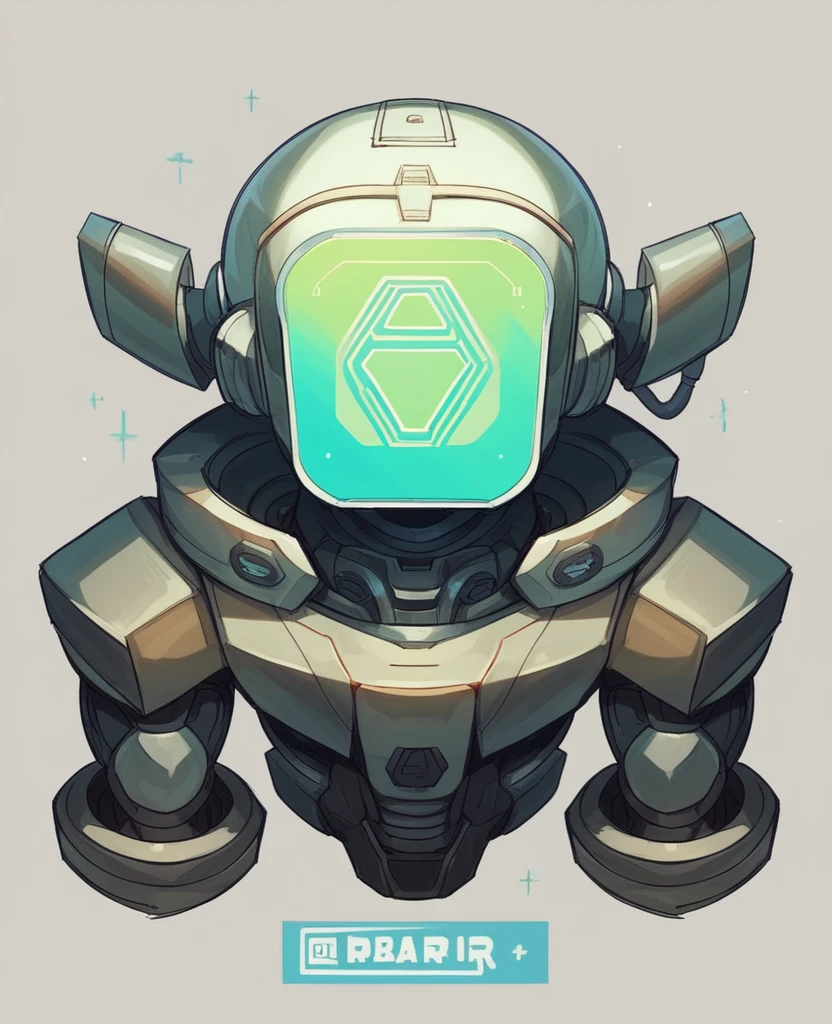 Create a flat vector, illustrative-style lettermark logo design for a gaming 'BEKAARRR GAMING', where the initials 'BR' are stylized to look like a futuristic hologram, reflecting the innovative and cutting-edge technology used in gaming. Use a color palette of neon green, electric blue, and metallic silver against a white background. Do not show any realistic photo detail shading.